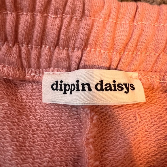 Dippin Daisys strawberry pink lounge shorts - Picture 4 of 5